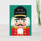 Cartes Pour Fêtes Annuelles Drôle Rude Nutcracker Noël Ex Boyfriend (Devant)