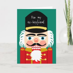 Cartes Pour Fêtes Annuelles Drôle Rude Nutcracker Noël Ex Boyfriend