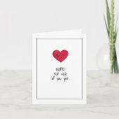 Cartes Pour Fêtes Annuelles Drôle Saint-Valentin (Devant)