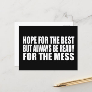 Cartes Pour Fêtes Annuelles Drôle sarcastique dit citations célèbres