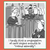 Cartes Pour Fêtes Annuelles Drôle Thème juridique et droit Noël