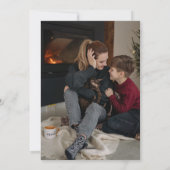 Cartes Pour Fêtes Annuelles Drôles de petites siestes de chat ! Chat sur l'arb (Dos)