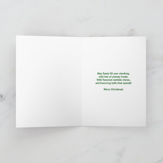 Cartes Pour Fêtes Annuelles Du chien Boston Terrier Fleas NaviDOG (Intérieur)