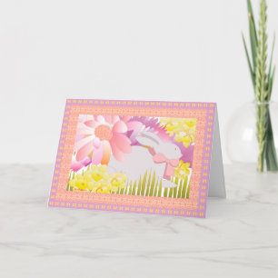 Cartes Pour Fêtes Annuelles Du Lapin