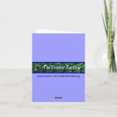 Cartes Pour Fêtes Annuelles Ducky de Pâques (Dos)