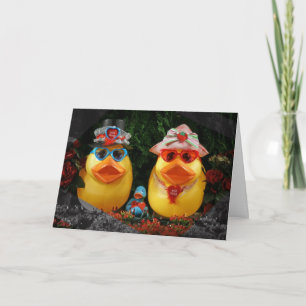 Cartes Pour Fêtes Annuelles Ducky Love !