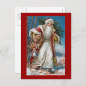 Cartes Pour Fêtes Annuelles "D'un Joyeux cru Noël" (Devant / Derrière)