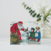 Cartes Pour Fêtes Annuelles "D'un Joyeux cru Noël" (Debout devant)