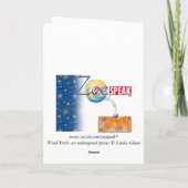 Cartes Pour Fêtes Annuelles D'un oiseau rare (Dos)