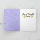 Cartes Pour Fêtes Annuelles Easter (Intérieur)