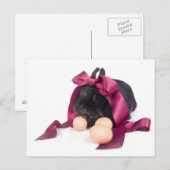 Cartes Pour Fêtes Annuelles Easter Bunny (Devant / Derrière)