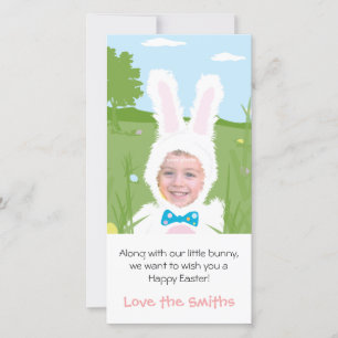 Cartes Pour Fêtes Annuelles Easter Bunny - Photo Card