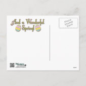 Cartes Pour Fêtes Annuelles Easter Egg Cookies - Kangaroo (Dos)