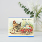 Cartes Pour Fêtes Annuelles Easter Egg delivery (Debout devant)