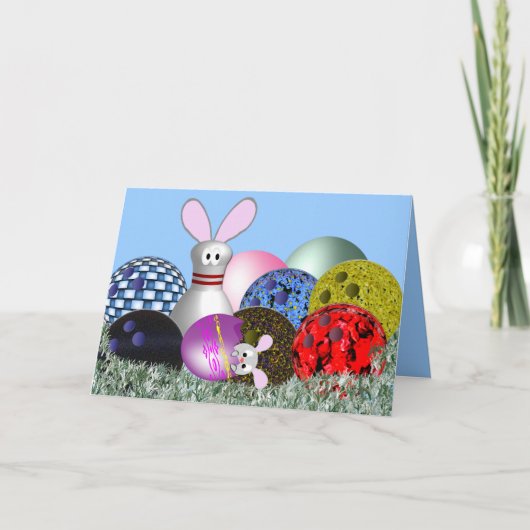 Cartes Pour Fêtes Annuelles Easter Eggs ? (Devant)