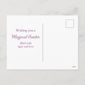 Cartes Pour Fêtes Annuelles Easter Fairy Painting Egg Spring (Dos)