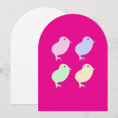 Cartes Pour Fêtes Annuelles Easter greeting card (Devant / Derrière)