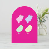 Cartes Pour Fêtes Annuelles Easter greeting card (Debout devant)