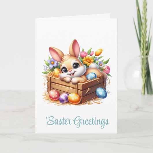 Cartes Pour Fêtes Annuelles Easter Greeting Card (Devant)