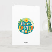 Cartes Pour Fêtes Annuelles Easter horse (Dos)