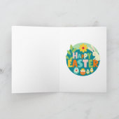 Cartes Pour Fêtes Annuelles Easter horse (Intérieur)