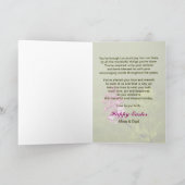 CARTES POUR FÊTES ANNUELLES EASTER - MOM & DAD - LILACS (Intérieur)