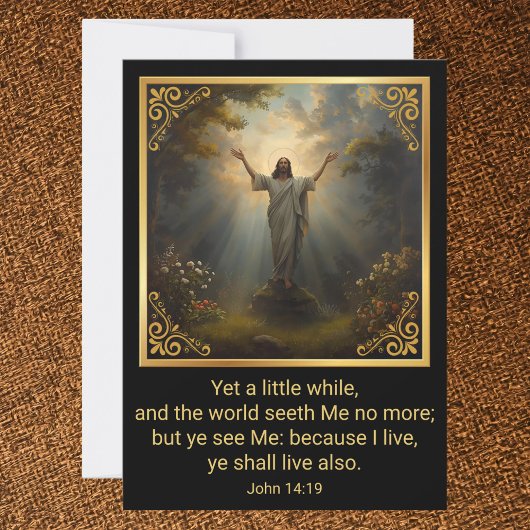 Cartes Pour Fêtes Annuelles Easter Resurrection Religious