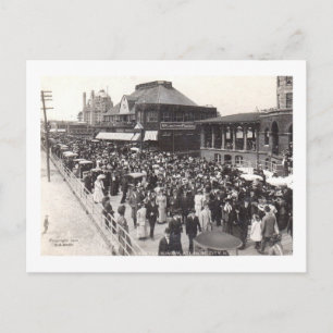 Cartes Pour Fêtes Annuelles Easter Sunday, Atlantic City NJ Vintage