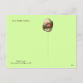 Cartes Pour Fêtes Annuelles EASTER WHITE RABBIT ORCHESTRA Music Making Rabbits (Dos)