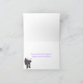 Cartes Pour Fêtes Annuelles Easter YorkiePoo - Yorkshire Terrier Poodle Mix (Intérieur)