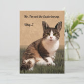 Cartes Pour Fêtes Annuelles 🐰-Easterbunny 😸 (Debout devant)