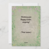 Cartes Pour Fêtes Annuelles 🐰-Easterbunny 😸 (Dos)