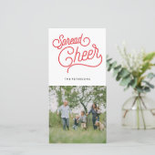 Cartes Pour Fêtes Annuelles Écartez l'acclamation (Debout devant)