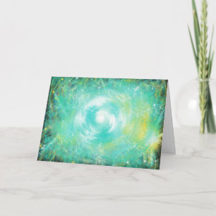 Cartes Pour Fêtes Annuelles Éclair Étoile de Noël Christian Art Bible Verse