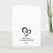 Cartes Pour Fêtes Annuelles Éclairage (Dos)