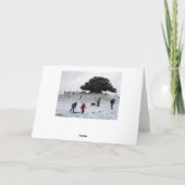 Cartes Pour Fêtes Annuelles Éclairage (Dos)