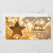 Cartes Pour Fêtes Annuelles Éclairage de Noël (Devant)