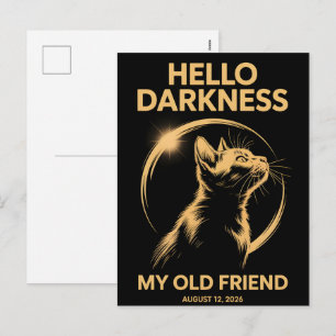 Cartes Pour Fêtes Annuelles Éclipse solaire du 12 août 2026 Souvenir