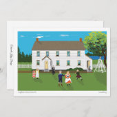 Cartes Pour Fêtes Annuelles École de Craigflower (Devant / Derrière)