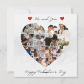 Cartes Pour Fêtes Annuelles Écologique Valentine imprimable gratuit (Dos)