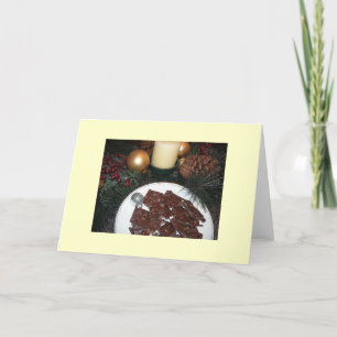 Cartes Pour Fêtes Annuelles Écorce de canne à sucre avec recette