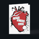 Cartes Pour Fêtes Annuelles écoutez votre coeur anatomique<br><div class="desc">par asyrum</div>