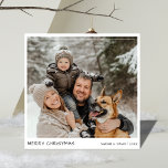 Cartes Pour Fêtes Annuelles Écriture manuscrite Funny Chien Famille Photo Cart<br><div class="desc">Diffusez un peu de joie de vacances avec ces amusantes cartes de Noël de famille de chien! Dotés d'une écriture décontractée et d'un design propre et moderne, ils sont parfaits pour partager des rires et des souhaits chaleureux. Simple mais unique, ces cartes mettent en valeur vos amis furieux tout en...</div>