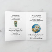 Cartes Pour Fêtes Annuelles Écriture religieuse Noël Bébé Jésus Nativité (Intérieur)