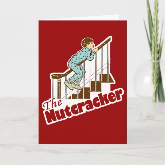 Cartes Pour Fêtes Annuelles Écrous criqués une tradition de Noël (Devant)