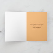 Cartes Pour Fêtes Annuelles Écureuils et une merveilleuse jambe Thanksgiving (Intérieur)