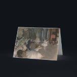 Cartes Pour Fêtes Annuelles Edgar Degas<br><div class="desc">Voici "La répétition sur scène",  peinte par Edgar Degas en 1874,  a rendu les vacances positives. L'original est de 21 x 28 pouces.</div>