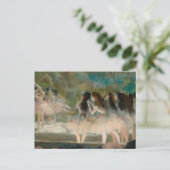 Cartes Pour Fêtes Annuelles Edgar Degas - Ballet Au Paris Opéra (Debout devant)