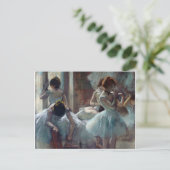 Cartes Pour Fêtes Annuelles Edgar Degas - Un groupe de danseurs (Debout devant)