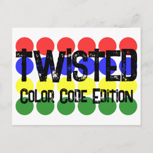 Cartes Pour Fêtes Annuelles Édition gouvernementale Série de code de couleur t